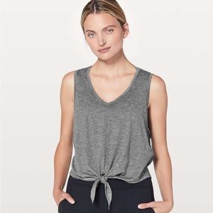 Lululemon Knot Gonna Fly Tank - Heathered Grey SIZE 6